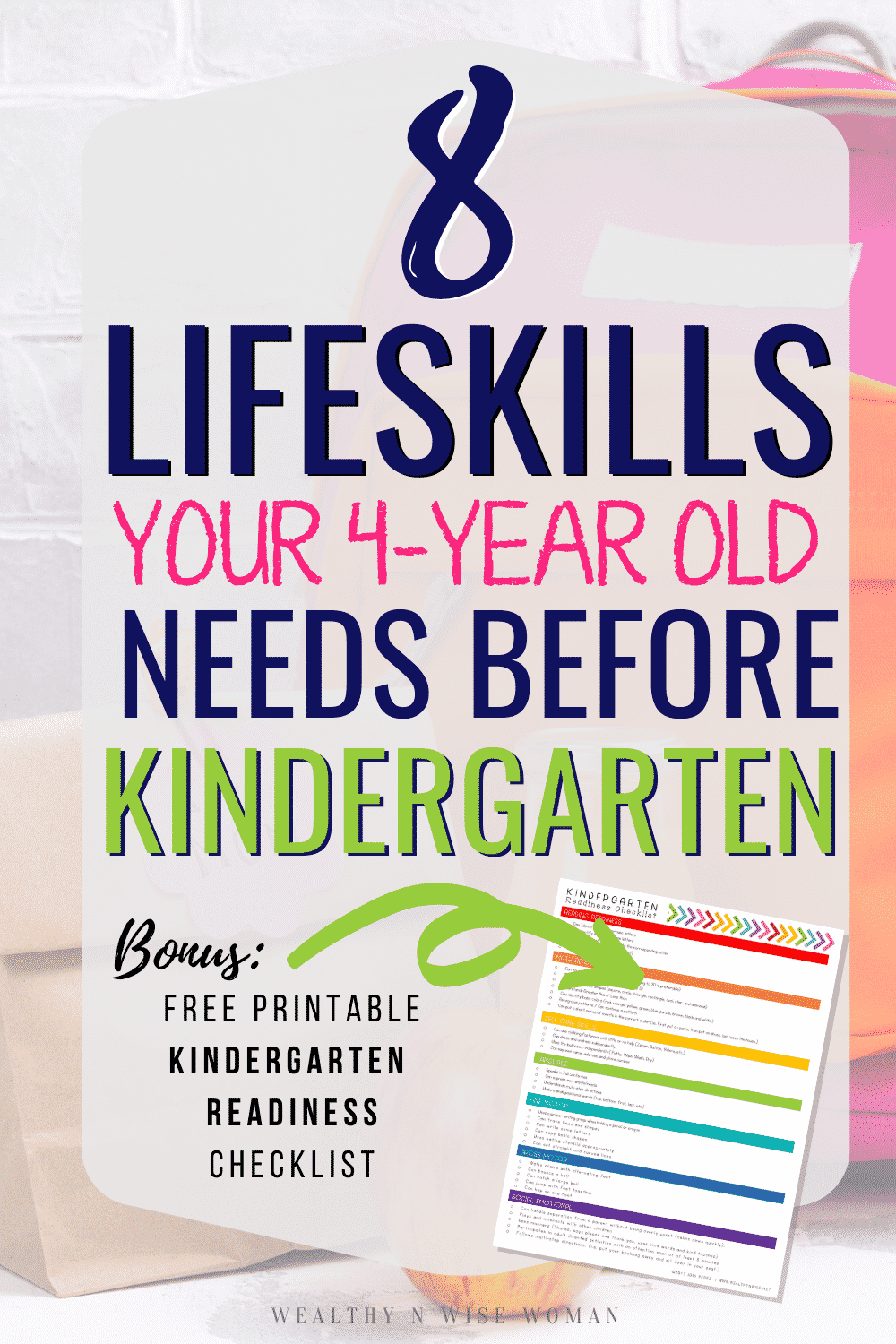 8 Things you should be teaching your four-year-old.