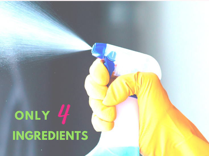 How to clean up vomit without touching it